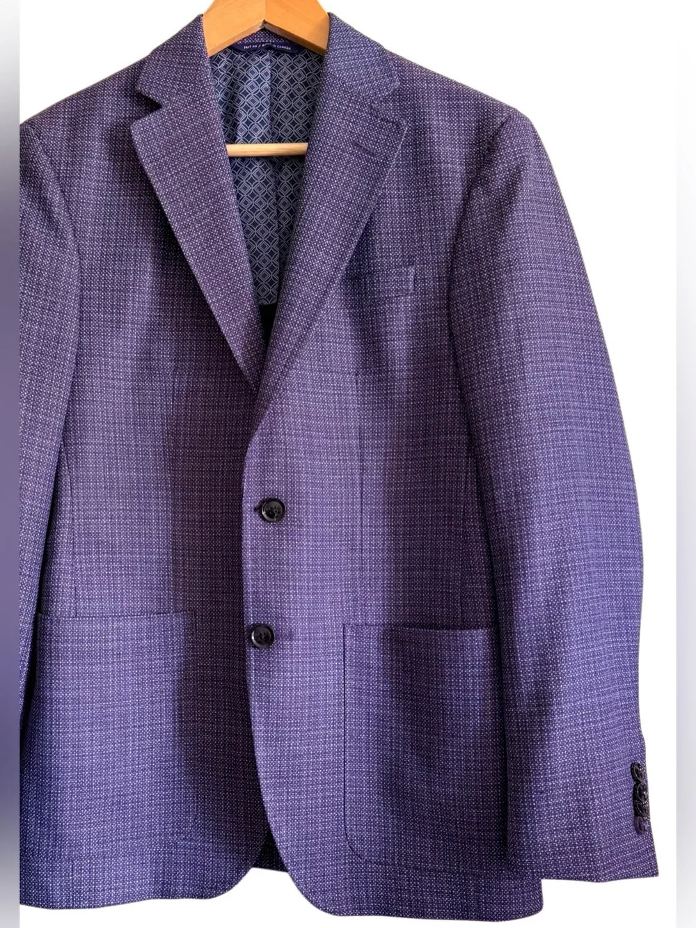 TED BAKER Endurance Men’s 100% Wool Preppy Formal Business Casual Blazer Sz 36/S